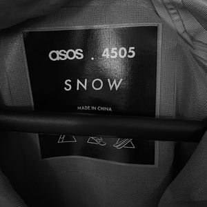 ASOS Snow Shell NWT XL Black